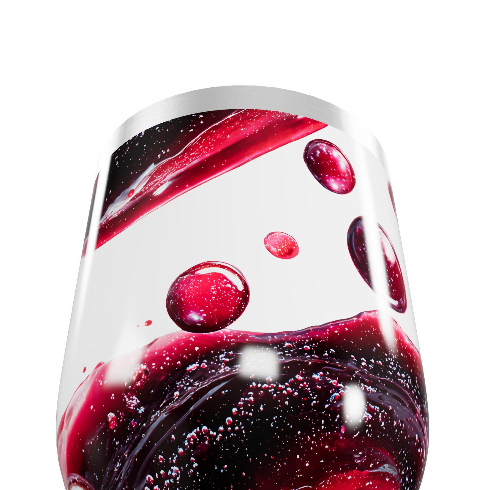 Copo Térmico Slim - Estampa Abstrata Colorida