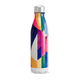 Garrafa Inox - Colorida com Estampa Geométrica