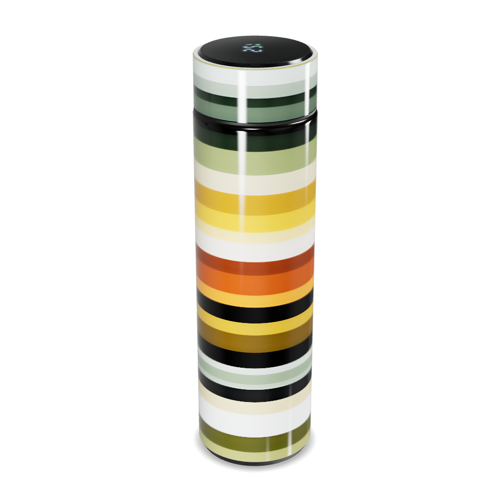 Garrafa Térmica Touch Listrada Colorida