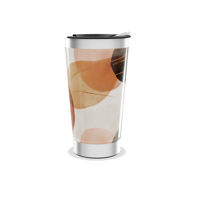 Copo Térmico - Estampa Abstrata Colorida