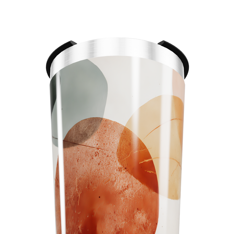 Copo Térmico - Estampa Abstrata Colorida