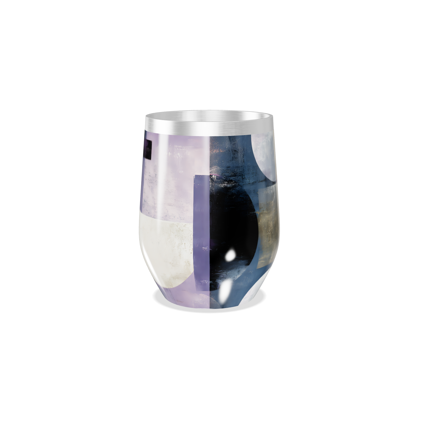 Copo Térmico Slim - Geométrico Colorido Inox