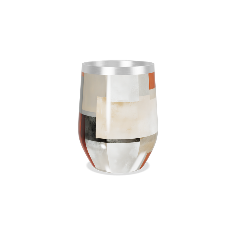 Copo Térmico Slim - Geométrico Colorido Inox