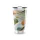 Copo Térmico - Abstrato Verde Laranja