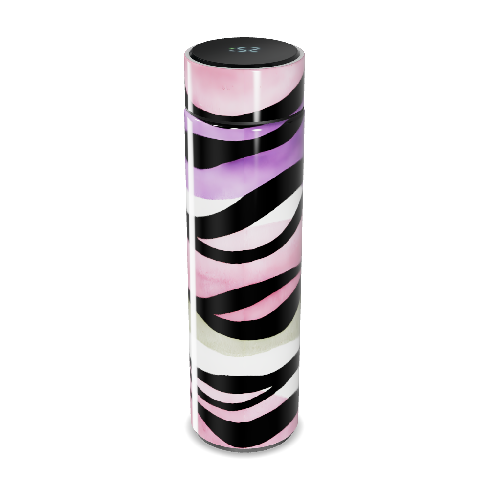 Garrafa Térmica Touch - Estampa Colorida Listrada