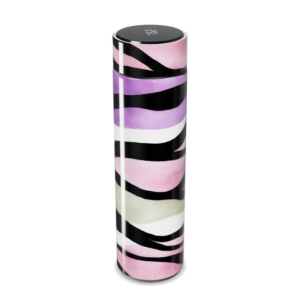 Garrafa Térmica Touch - Estampa Colorida Listrada