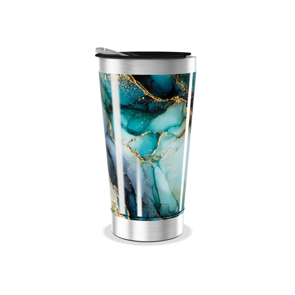 Copo Térmico - Mármore Azul