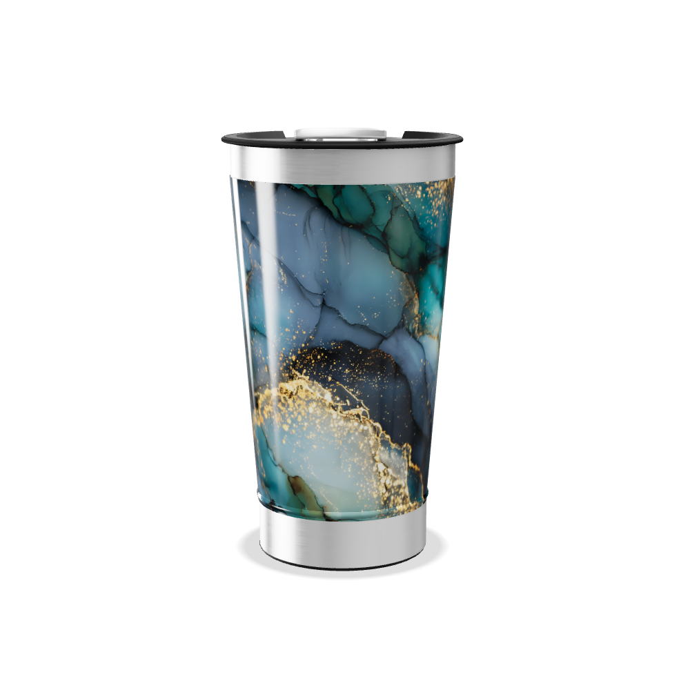 Copo Térmico - Mármore Azul