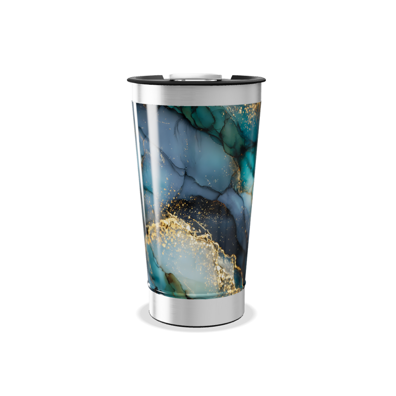 Copo Térmico - Mármore Azul