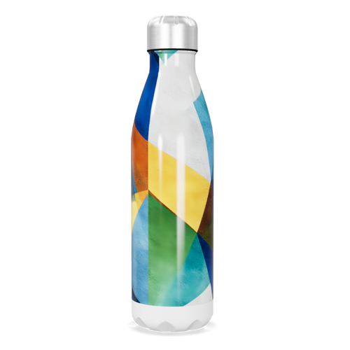 Garrafa Inox Colorida Estampada 500ml
