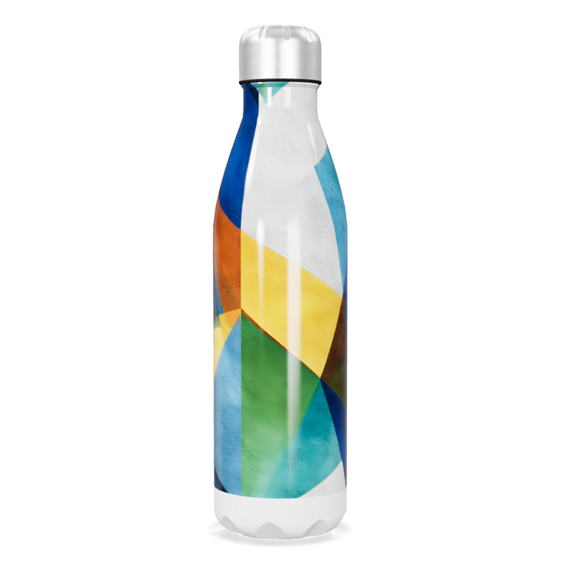 Garrafa Inox Colorida Estampada 500ml