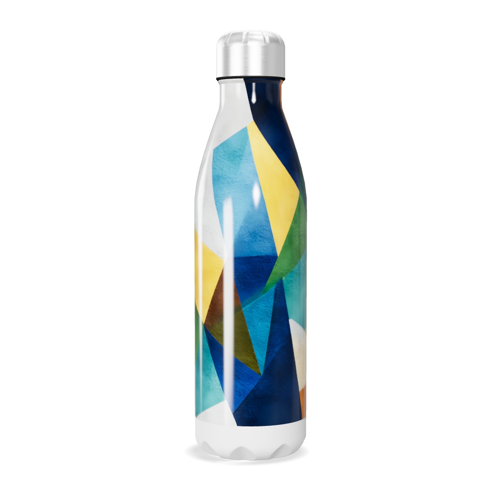 Garrafa Inox Colorida Estampada 500ml