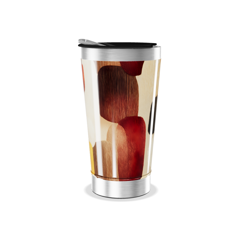 Copo Térmico - Estampa Geométrica Colorida