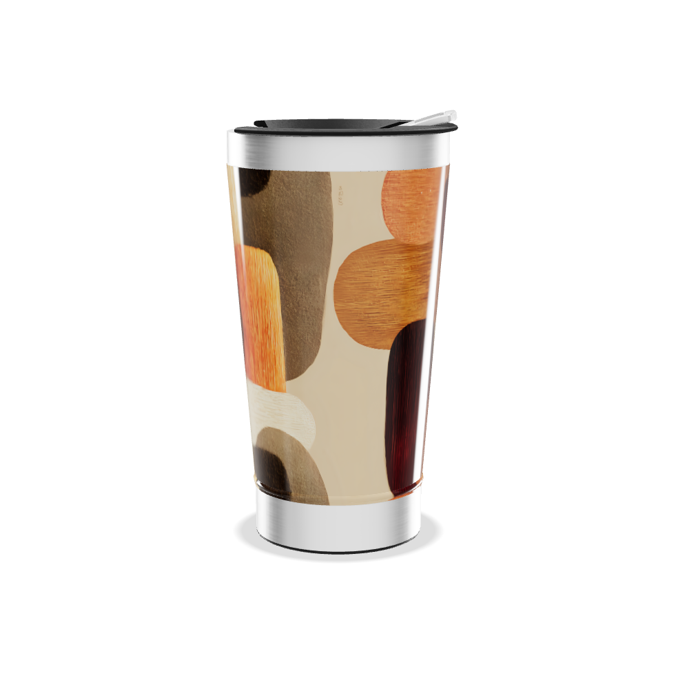 Copo Térmico - Estampa Geométrica Colorida