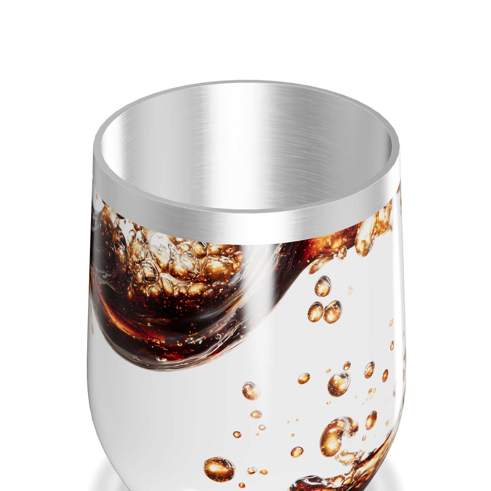 Copo Térmico Slim - Estampa Bolhas Metálico