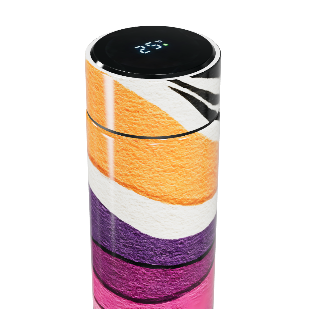 Garrafa Térmica Touch - Listrada Colorida