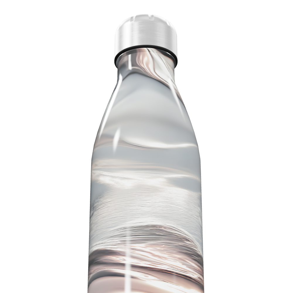 Garrafa Inox - Design Marmorizado 500ml