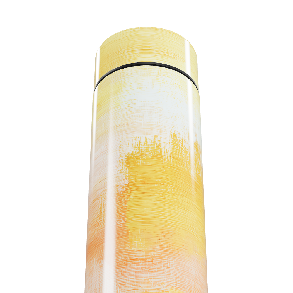 Garrafa Térmica Touch - Amarela com Display Digital