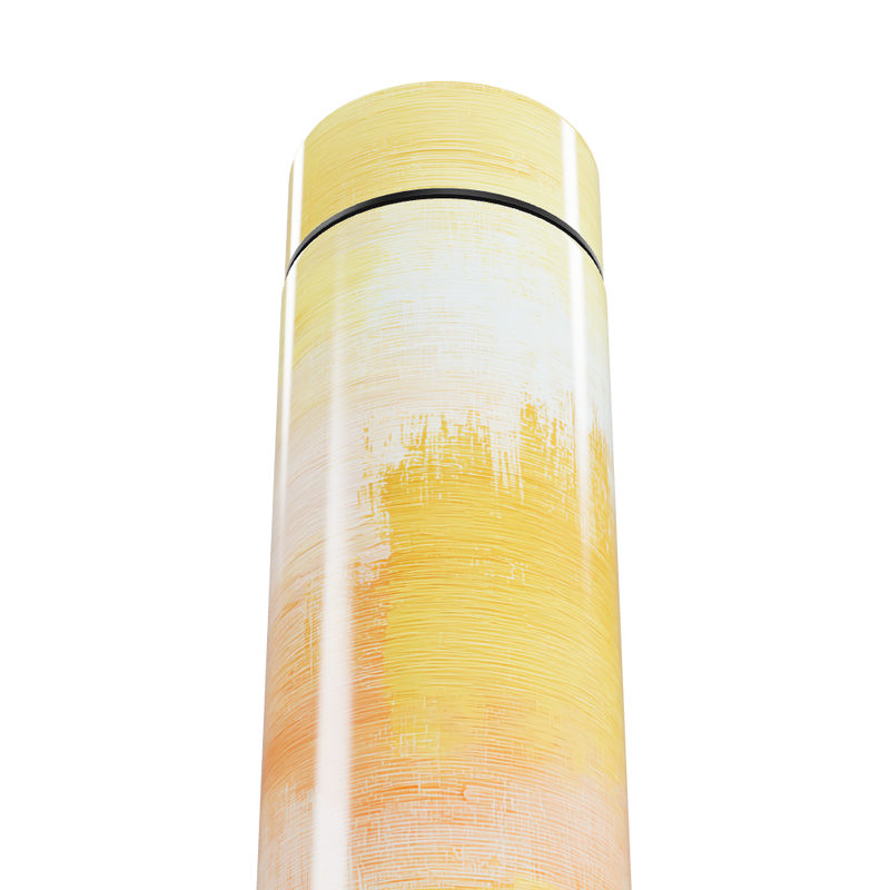 Garrafa Térmica Touch - Amarela com Display Digital