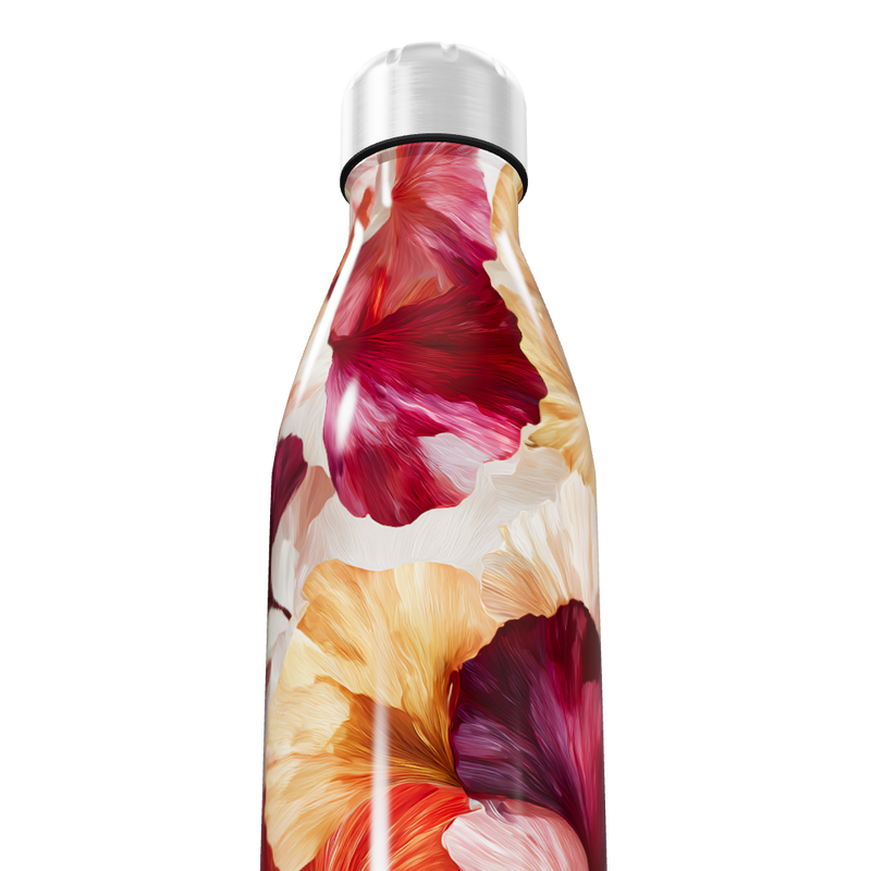 Garrafa Inox - Estampa Floral Colorida