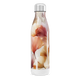 Garrafa Inox - Floral Bege e Rosa