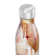 Garrafa Inox - Floral Bege e Rosa