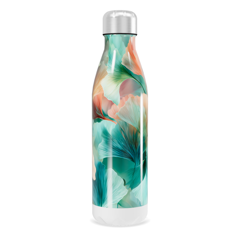Garrafa Inox - Floral Colorida