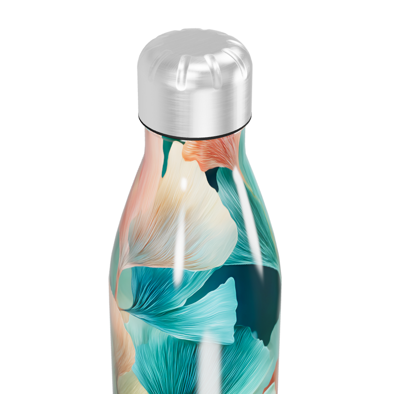 Garrafa Inox - Floral Colorida