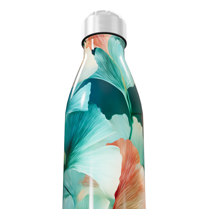 Garrafa Inox - Floral Colorida