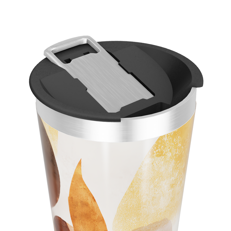 Copo Térmico - Estampa Abstrata Colorida