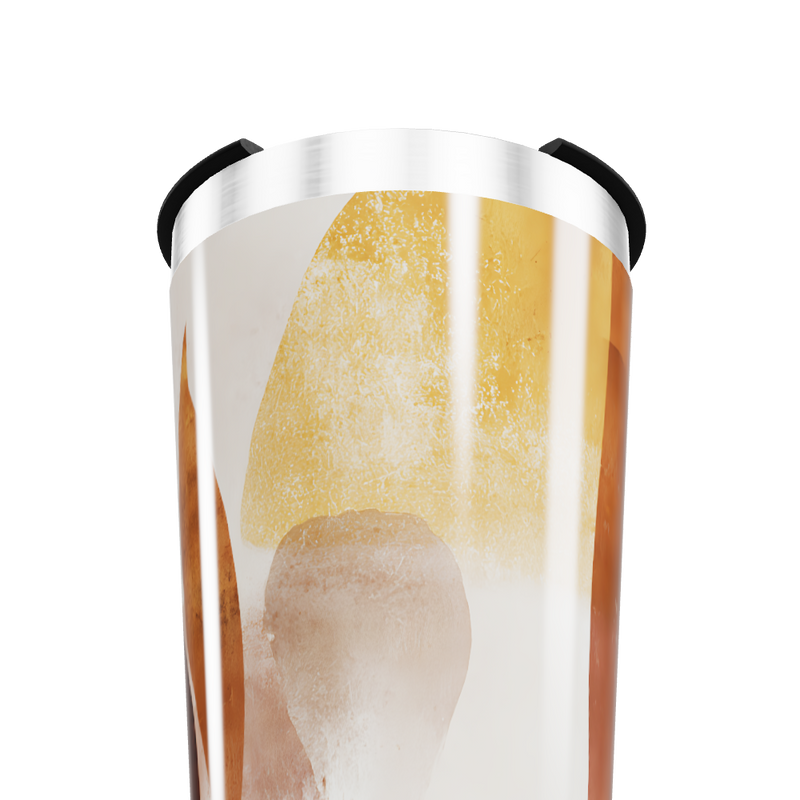 Copo Térmico - Estampa Abstrata Colorida