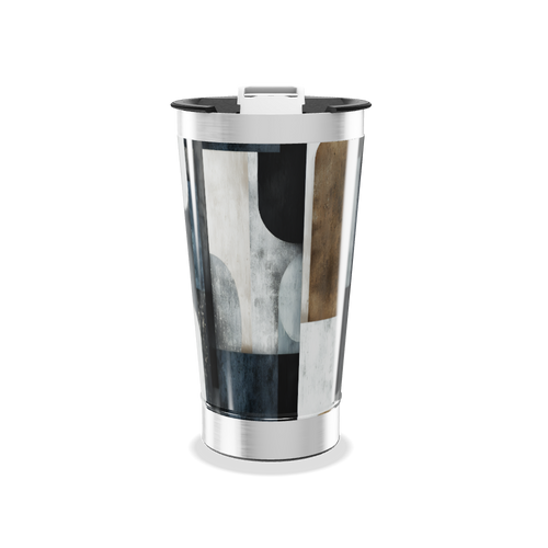 Copo Térmico - Abstrato Multicolorido