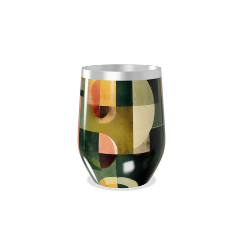 Copo Térmico Slim - Abstrato Colorido Inox