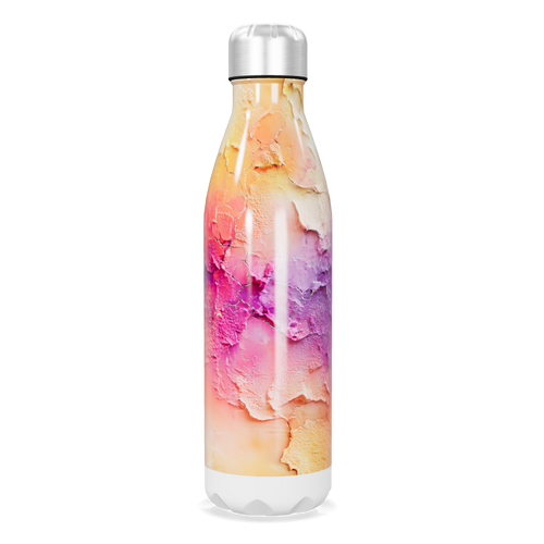 Garrafa Inox - Estampa Colorida Abstrata