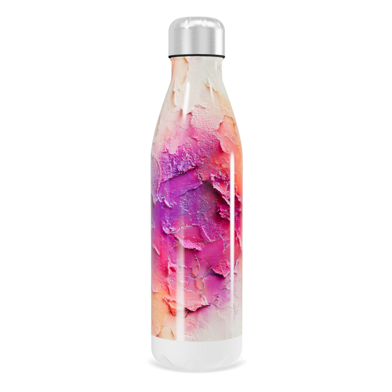 Garrafa Inox - Estampa Colorida Abstrata