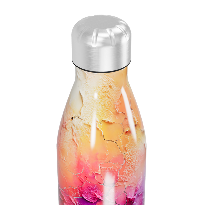 Garrafa Inox - Estampa Colorida Abstrata