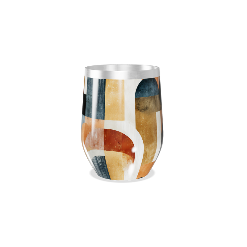 Copo Térmico Slim - Estampado Abstrato Colorido