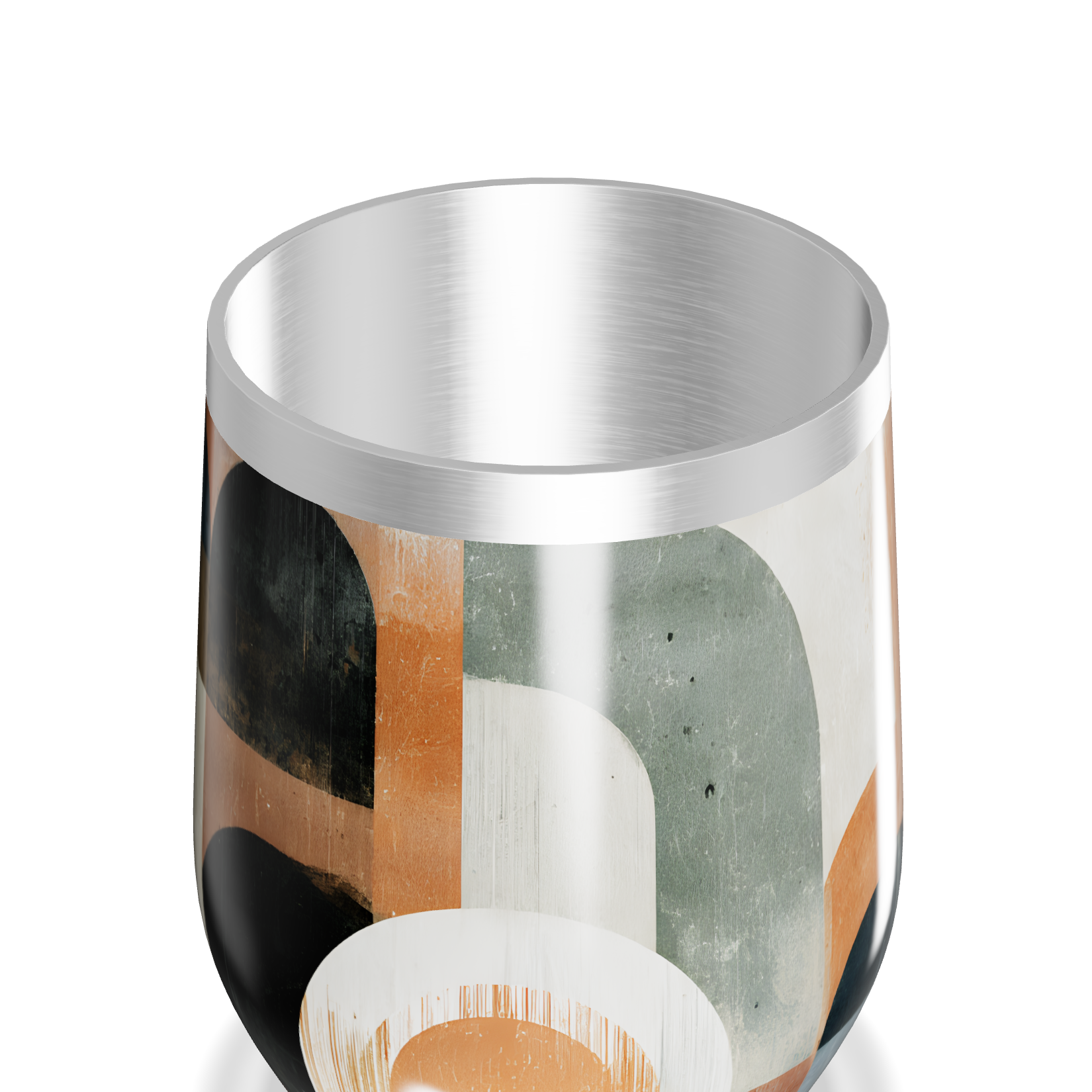 Copo Térmico Slim - Estampado Abstrato Colorido