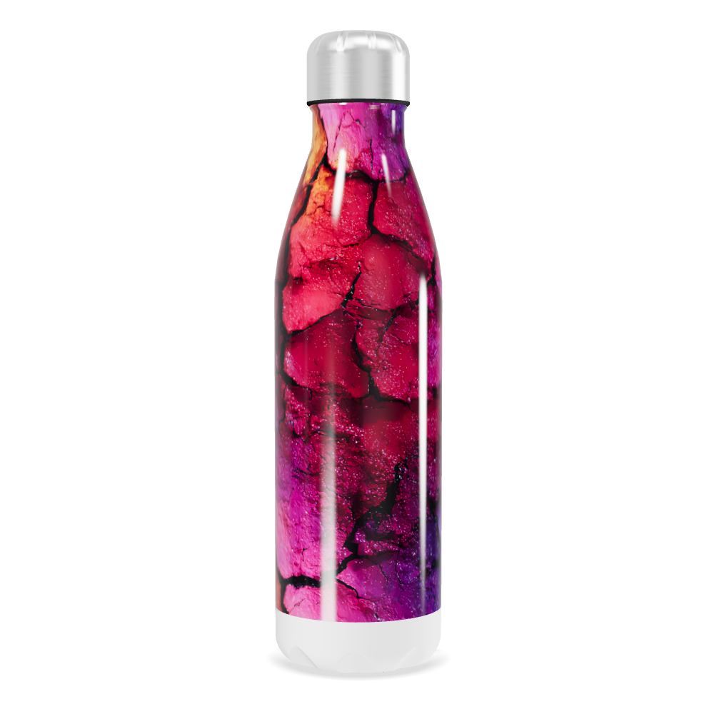 Garrafa Inox  - Colorida Estampa Abstrata