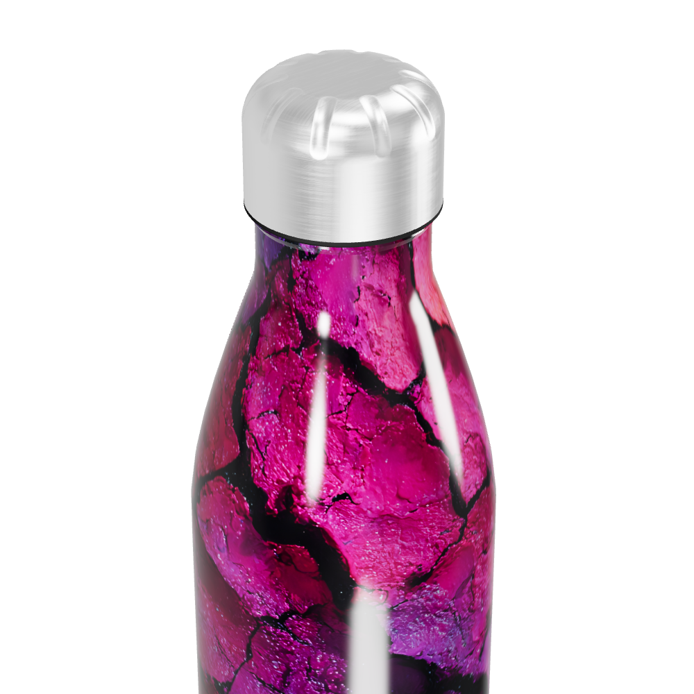 Garrafa Inox  - Colorida Estampa Abstrata