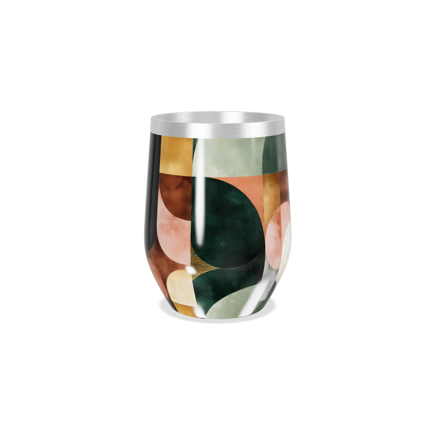 Copo Térmico Slim - Aço Inox Estampado Colorido