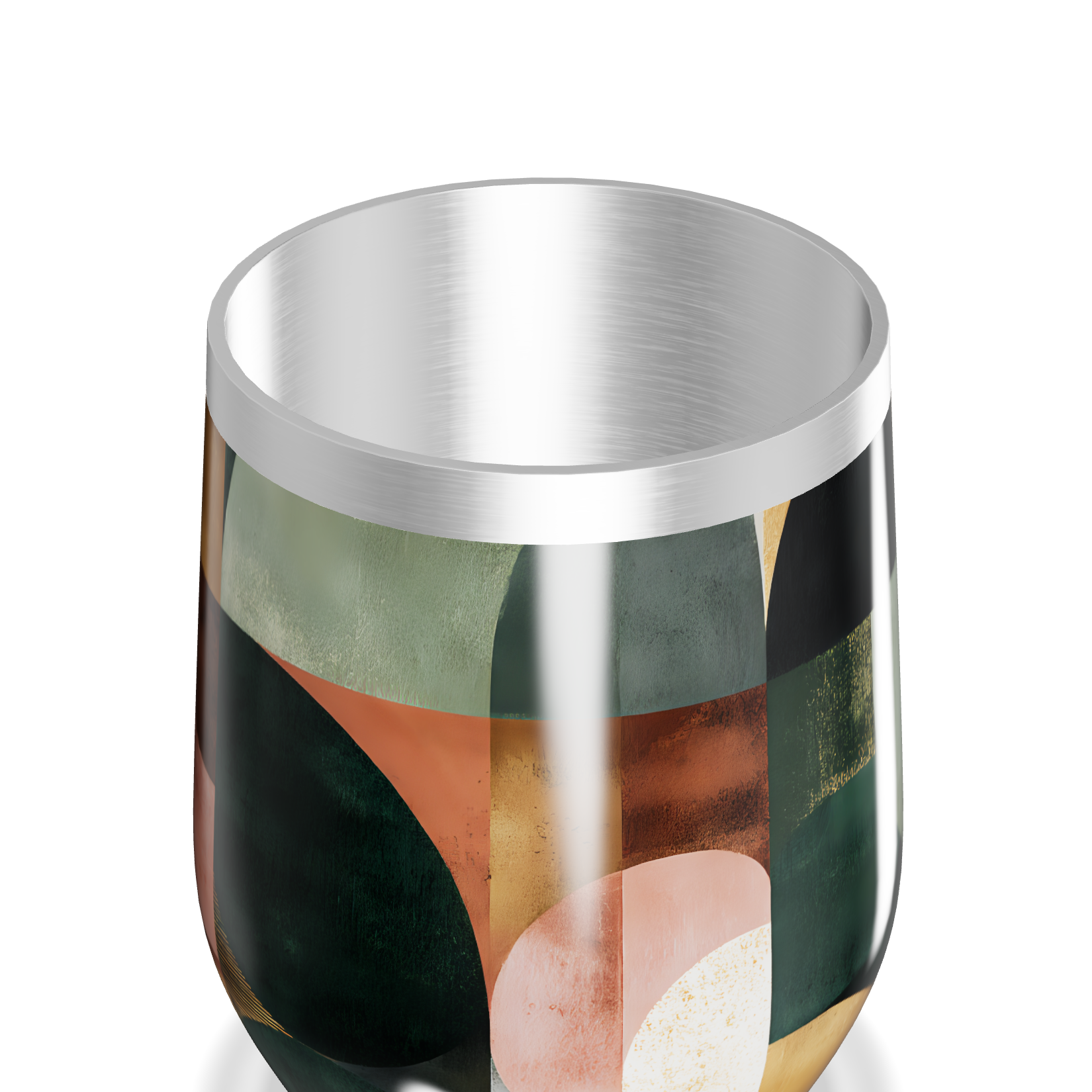 Copo Térmico Slim - Aço Inox Estampado Colorido