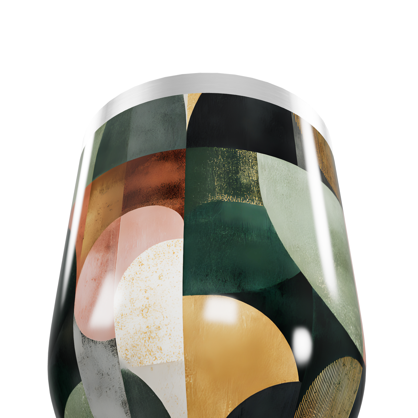 Copo Térmico Slim - Aço Inox Estampado Colorido