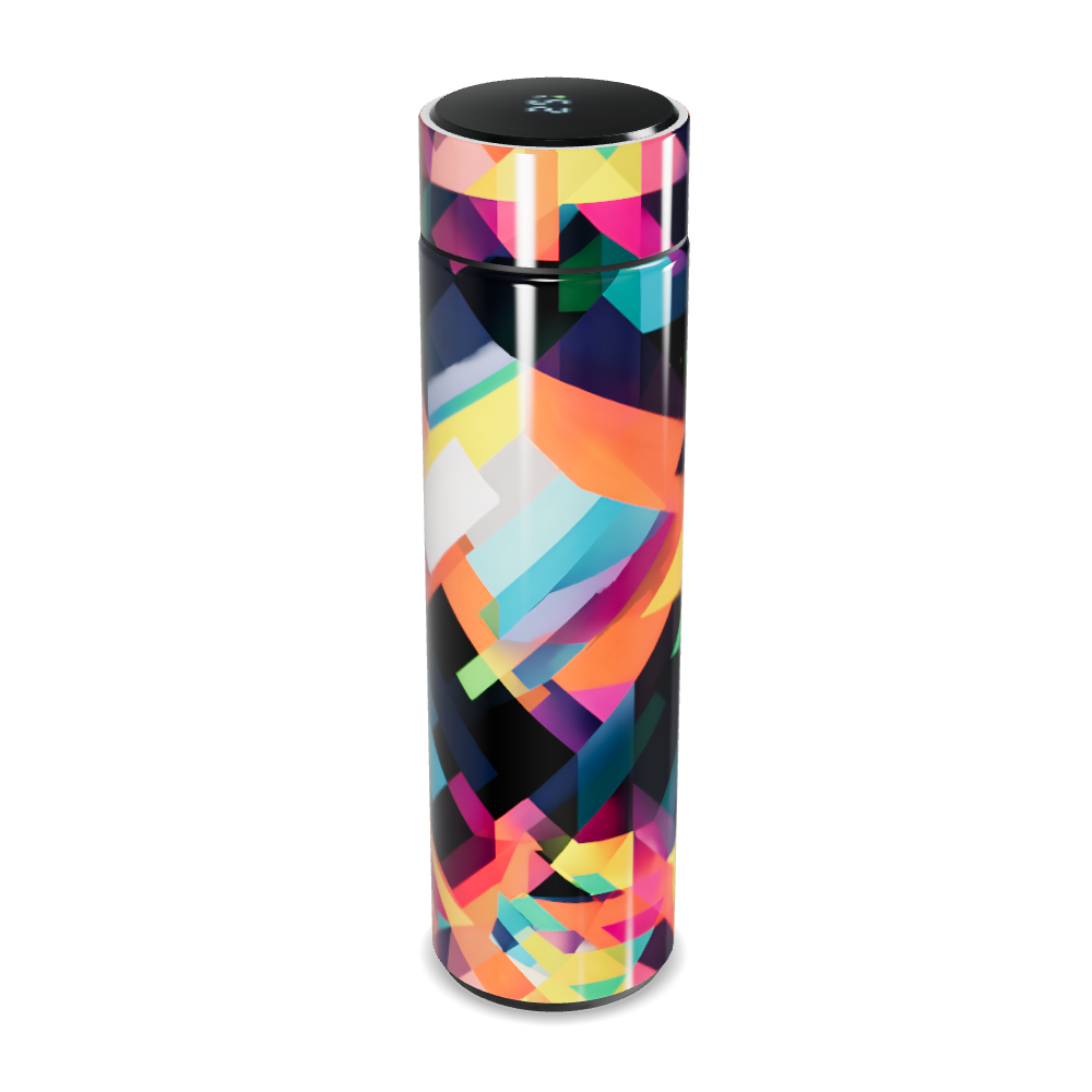 Garrafa Térmica Touch - Estampa Colorida