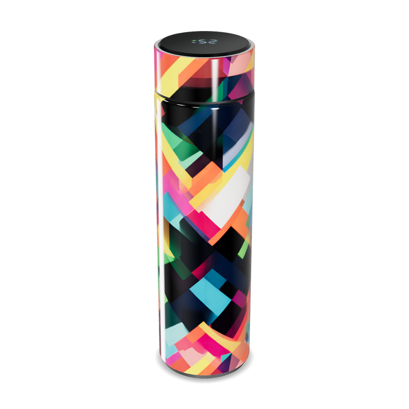 Garrafa Térmica Touch - Estampa Colorida