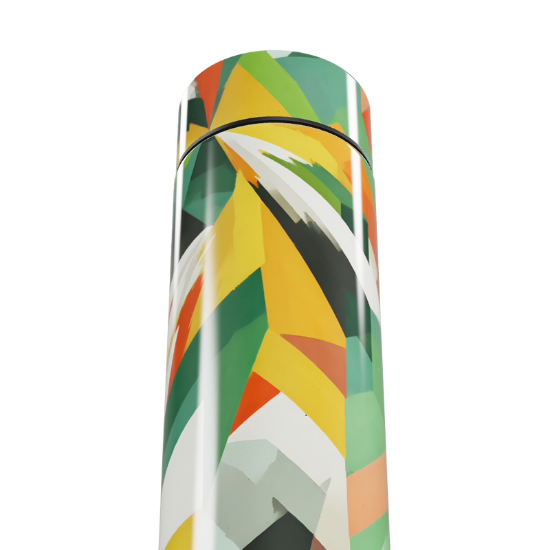 Garrafa Térmica Touch - Estampa Colorida Geométrica