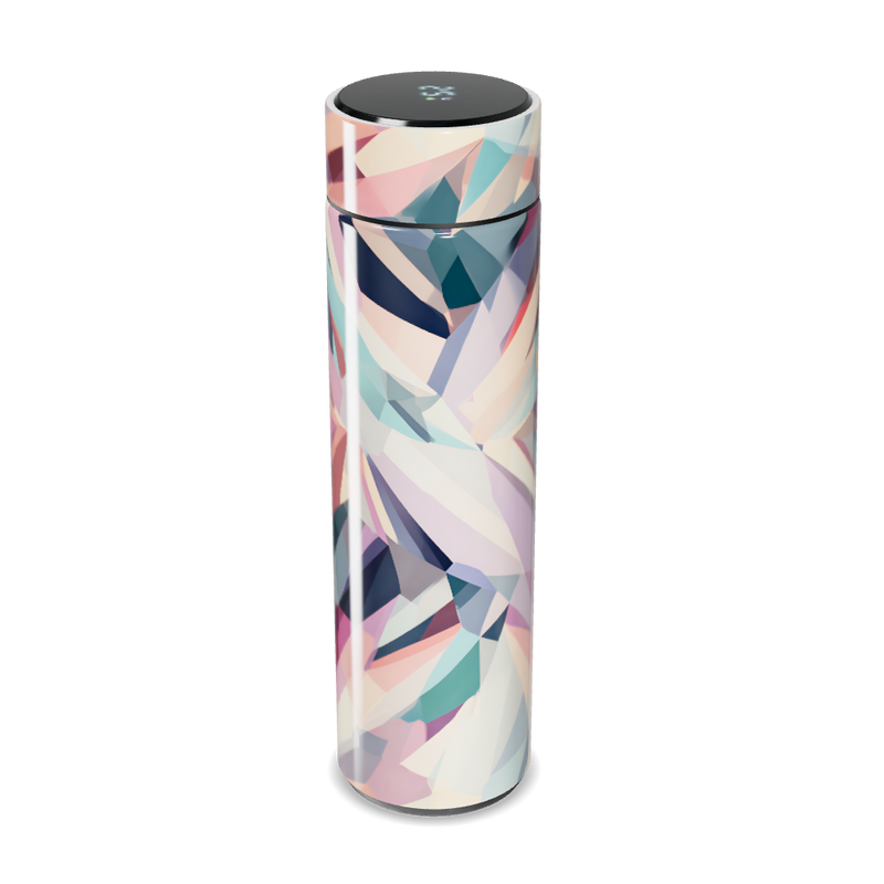 Garrafa Térmica Touch - Estampa Geométrica Colorida