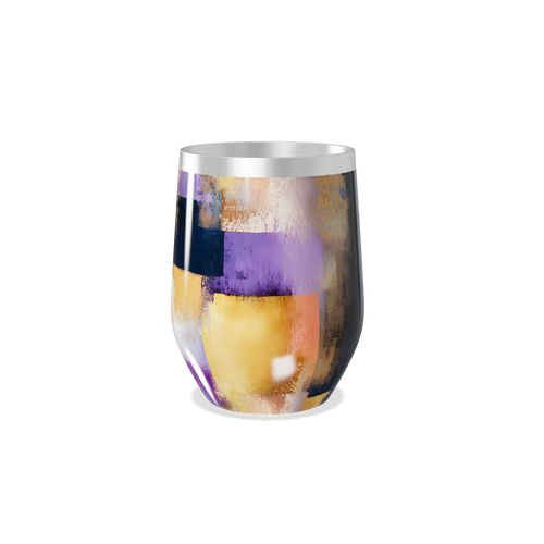 Copo Térmico Slim - Abstrato Multicolorido