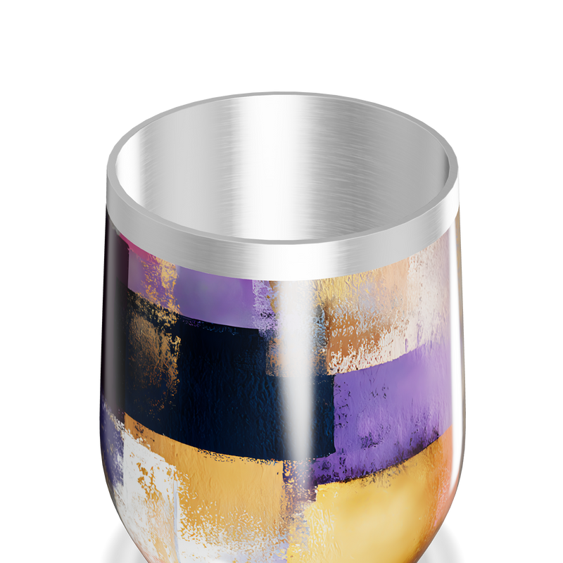 Copo Térmico Slim - Abstrato Multicolorido