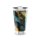 Copo Térmico - Mármore Azul e Dourado